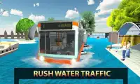 Water Surfer Passenger Bus Driving & Floating Sim Screen Shot 3