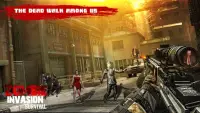 US Police Zombie Shooter Frontline Invasion FPS Screen Shot 2