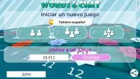 Words & Chat - El Scrabble clásico con video chat! Screen Shot 2
