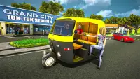 Kierowca rikszy Offroad Tuk Tuk: Auto Rickshaw 3D Screen Shot 0