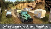 Logging Truck Simulator 3: Forestry Mundial Screen Shot 5