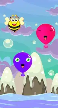 Jogos para Crianças Grátis - Estourar Balões Screen Shot 1