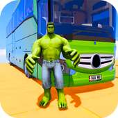 Superhero Big Bus Simulator: Stunts Drive