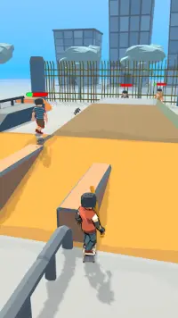 Ragdoll Skate Clash Screen Shot 1