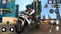 Полицейский мотоциклист Screen Shot 6