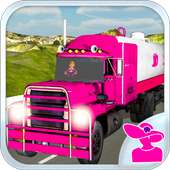 Pink Lady Oil Truck Driver