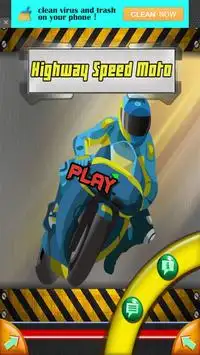 Highway Speed Moto Race Screen Shot 7