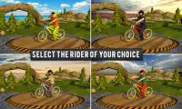 yoldan bmx Bisiklet Yarış: Ücretsiz stil Dublör Screen Shot 0