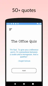 The Office Trivia Quiz Screen Shot 3