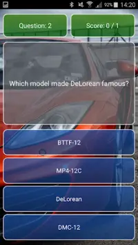 Trivia Car Quiz Free Screen Shot 2
