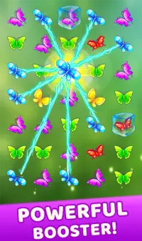 Butterfly Puzzle Game-Butterfly Match 3 Games free Screen Shot 1