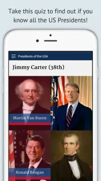 US Presidential Quiz Free Screen Shot 1