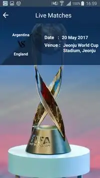 Schedule of FIFA World Cup U20 Screen Shot 3