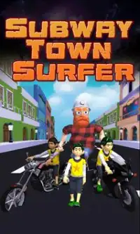 Subway Town Surfer Screen Shot 0