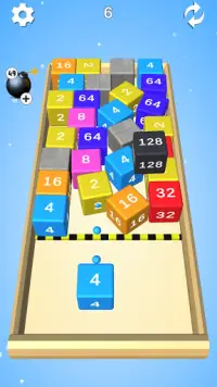 Smash Cube - 2048 Merge Puzzle Block 3D Screen Shot 3