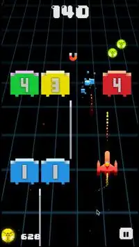 Ship vs block : alien shooter Screen Shot 3