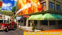 FireFighter Truck  Emergency Rescue Hero Screen Shot 0