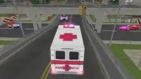 Urgence en volant ambulance Screen Shot 3