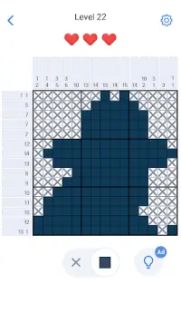 Pixel Art Puzzle: Number Logic Screen Shot 1