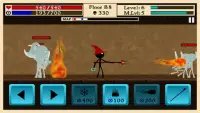 The Wizard - Stickman 2mb Game Screen Shot 3