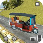 Tuk Tuk Driving Simulator - Hill Racing 3D