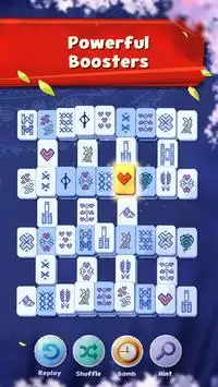 Mahjong Solitaire Free: cartas solitario mahjong Screen Shot 3