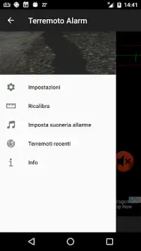 Terremoto Alarm Adv Screen Shot 0