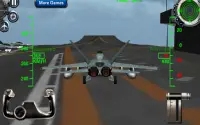F 18 3D Fighter jet simulatore Screen Shot 0