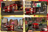 Pizza Van Delivery Service 3D Screen Shot 4