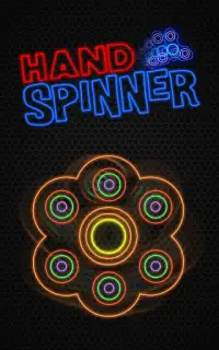 Hand Spinner: Free Simulator Fidget Toy Game Screen Shot 0