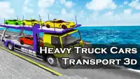 Heavy Truck Cars Transport 3d Screen Shot 0