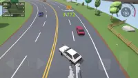 Polygon Drift: Endless Traffic Racing Screen Shot 4