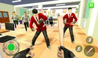 Gangster Bully Guys Fighting at High School Screen Shot 2