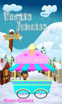 アイスクリームの調理メーカーのゲーム Screen Shot 0