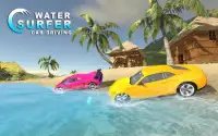 Water Surfer Car Stunt Heroes Screen Shot 0