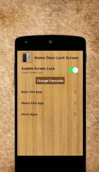 Home Door Lock Screen Shot 2