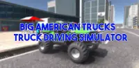 Big American City Truck Driving Simulator 2022 Screen Shot 4