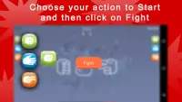 Rock, Paper and Scissor battle Childhood Game Screen Shot 0