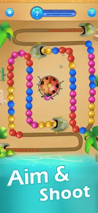 Marble Blast:Ball Blast Games Screen Shot 3