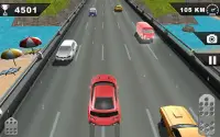 Highway heavy traffic racer 2018: Fast driving car Screen Shot 1