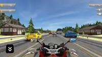 Highway Traffic Moto Rider 3D Screen Shot 8