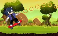 The Skater Sonic  : Skate in jungle Screen Shot 1