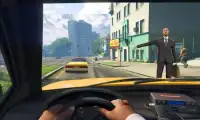 Taxi Sim : Crazy Car Rush Screen Shot 0