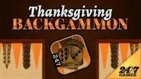 Thanksgiving Backgammon Screen Shot 0