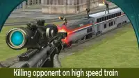 حربية قطار هجوم 3D Screen Shot 0