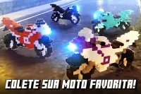 Corrida de Motocicletas Pixel Screen Shot 2
