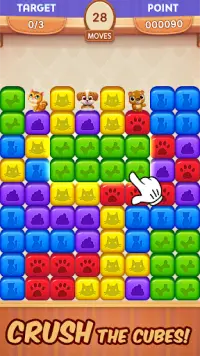 Mission Rescue - Blast Toy Cubes and Save Pets Screen Shot 1