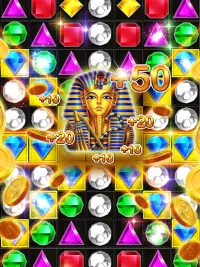 Egypte Pharaoh Quest - Diamond Match Screen Shot 2