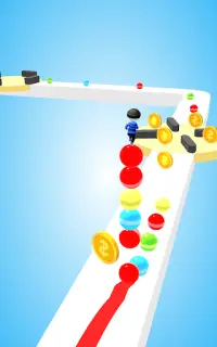 Stack Surfer 3D Ball Race Runner Screen Shot 0