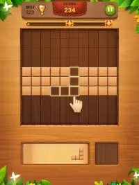 Block Puzzle: Ujian Latihan Otak Permainan Permata Screen Shot 4
